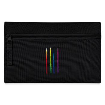 Bande de couleurs - Trousse - noir - Devant
