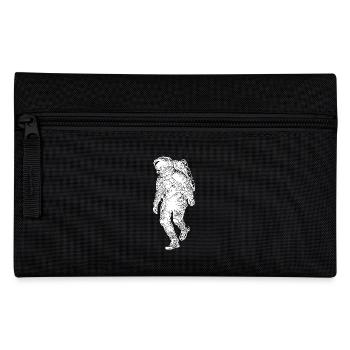 Tattoo Style Astronaut with Equipment - Pencil Case - black - Front