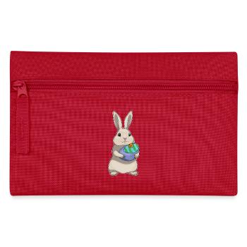 Hase Ostern Schnuller - Federtasche - Rot - Vorne