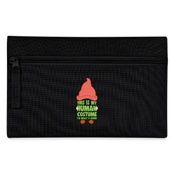 This Is My Human Costume I ́m A Gnome Lover Gift - Pencil Case - black - Front