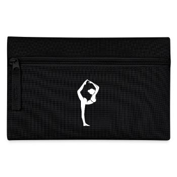 Yoga Art Perfect Balance as a Way of Life - Pencil Case - black - Front