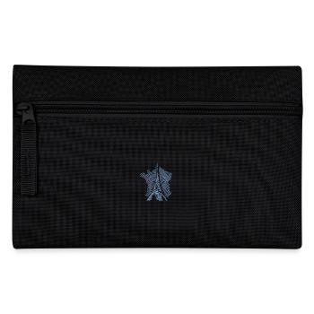 Blue Eiffel Tower silhouette minimalist Paris - Pencil Case - black - Front
