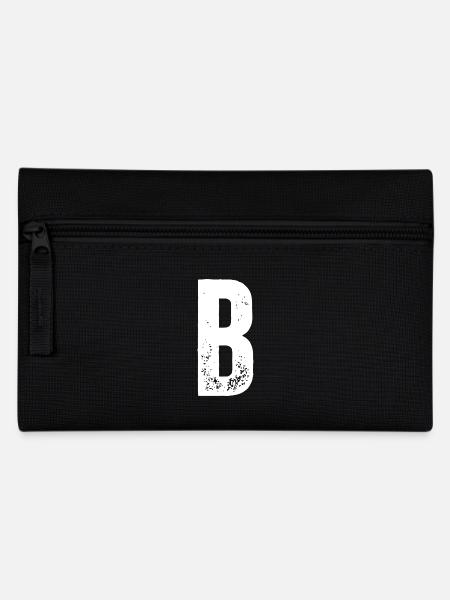B - Federtasche - Schwarz