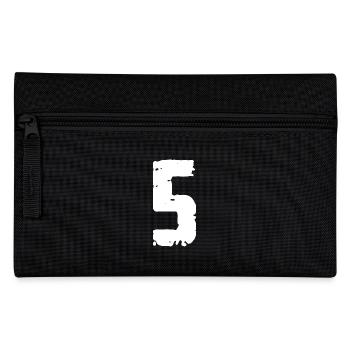 5 Number Vintage - Pencil Case - black - Front