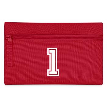 Number one - Pencil Case - red - Front