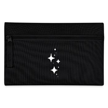 Élément de décor scintillant - Trousse - noir - Devant