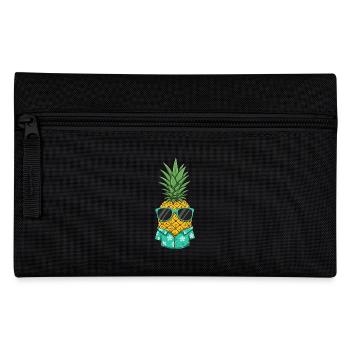Cool Pineapple - Pencil Case - black - Front