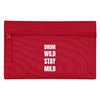 Batteur dans le groupe - Trousse - rouge - Devant