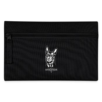 Australian Kelpie Dad Dogs Herding Dogs Wilsigns - Pencil Case - black - Front