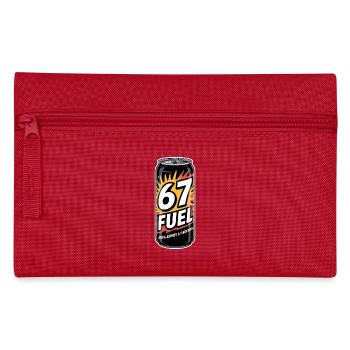 67 Fuel Energy Can 67 Caffeine Power - Pencil Case - red - Front