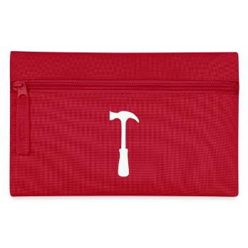 Silhouette du marteau - Trousse - rouge - Devant