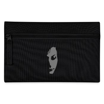 Half Face - Pencil Case - black - Front