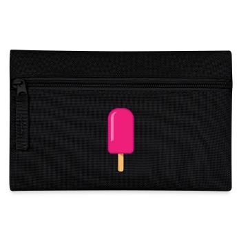 Eis - Federtasche - Schwarz - Vorne