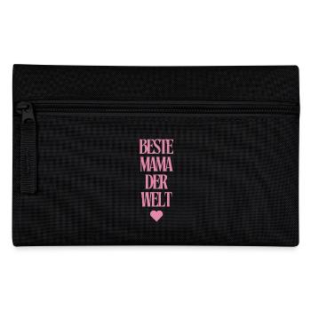 Meilleure maman du monde - Trousse - noir - Devant