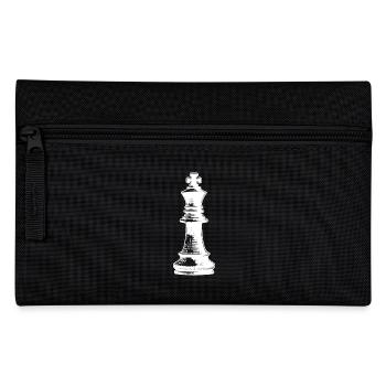 Chess Set Chess Piece King Pawn - Pencil Case - black - Front