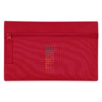 PENSEZ POSITIF - Trousse - rouge - Devant