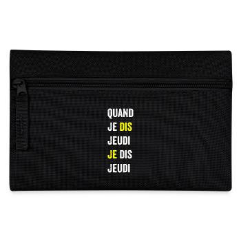 When I say Thursday I mean Thursday1 - Pencil Case - black - Front