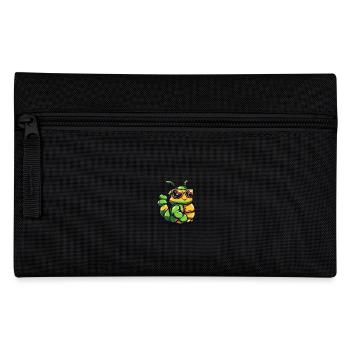 Worm Cool Animal - Pencil Case - black - Front