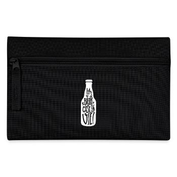 bière, la bière c'est la vie - Trousse - noir - Devant