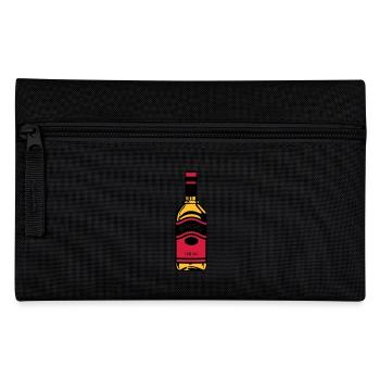 Whisky-Flasche - Federtasche - Schwarz - Vorne