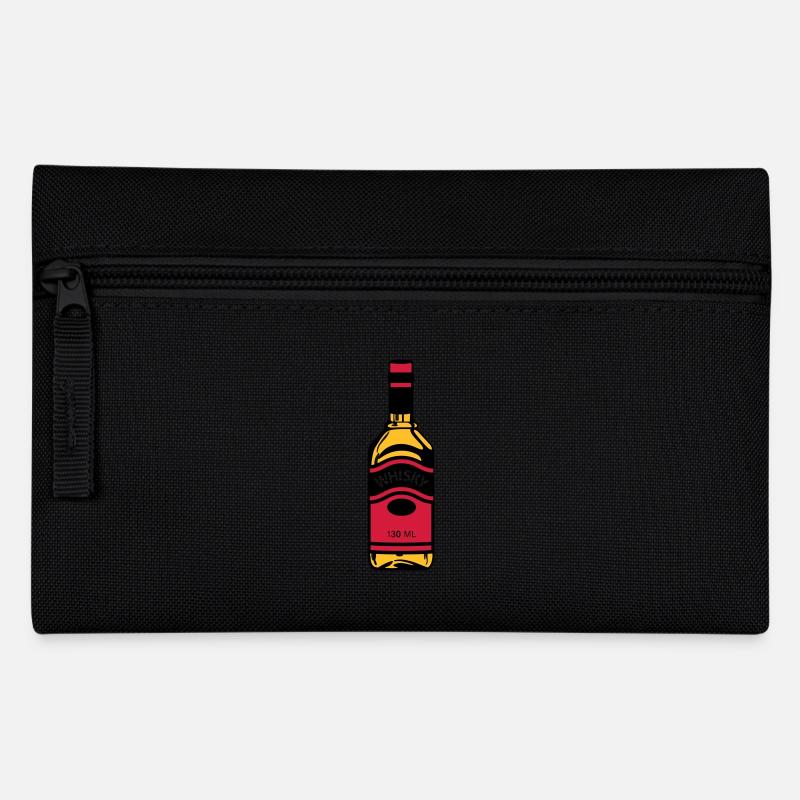 Bouteille de Whisky - Trousse - noir