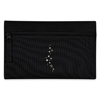 Ligne d’étoiles scintillantes - Trousse - noir - Devant