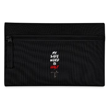 Mon mot de sécurité est Halt Fencing - Trousse - noir - Devant