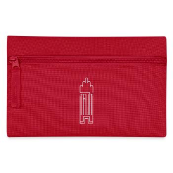 Trust in tower - Federtasche - Rot - Vorne