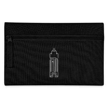Trust in tower - Federtasche - Schwarz - Vorne