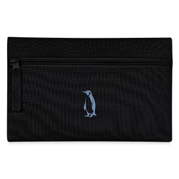 Minimalist Penguin Silhouette Simplicity - Pencil Case - black - Front