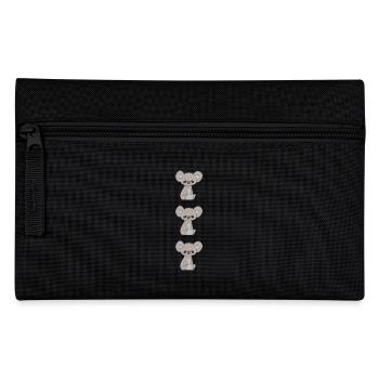 koala dreifach - Federtasche - Schwarz - Vorne