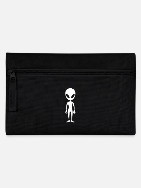 Alien Figur - Federtasche - Schwarz
