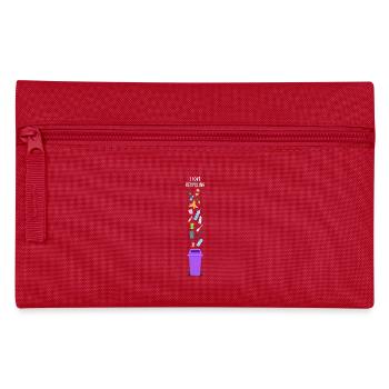 J’adore recycler - Trousse - rouge - Devant