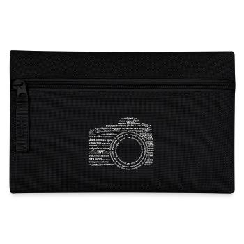 Camera Typography White - Pencil Case - black - Front