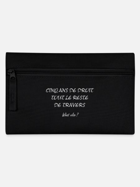5 ans de droit - Trousse - noir