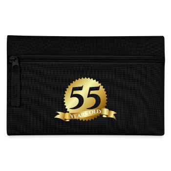 55. Geburtstag: 55 Years Old - Federtasche - Schwarz - Vorne