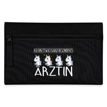 ÄRZTIN - Toll - Federtasche - Schwarz - Vorne