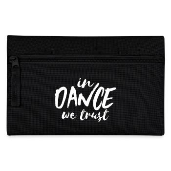In Dance we trust - white - Dance Shirt - Federtasche - Schwarz - Vorne