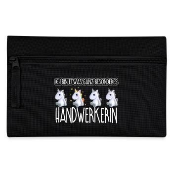 HANDWERKERIN - Toll - Federtasche - Schwarz - Vorne