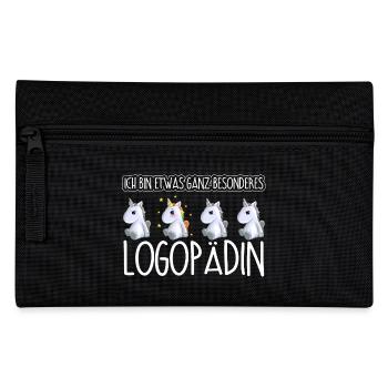 LOGOPÄDIN - Toll - Federtasche - Schwarz - Vorne