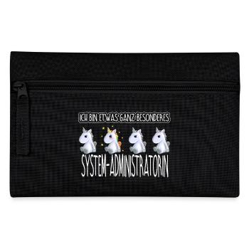 SYSTEM-ADMIN - Toll - Federtasche - Schwarz - Vorne