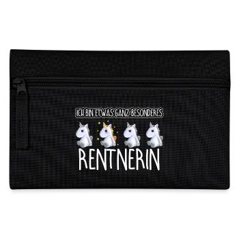 RENTNERIN - Toll - Federtasche - Schwarz - Vorne