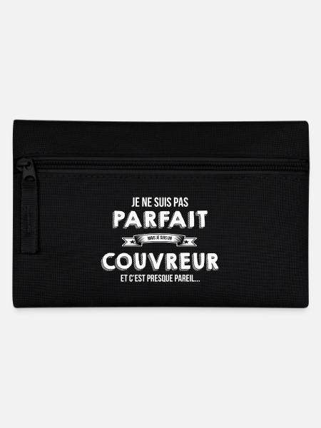 Couvreur cadeau humour - Trousse - noir