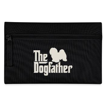 The Dogfather - Havaneser Malteser Shih Tzu - Federtasche - Schwarz - Vorne