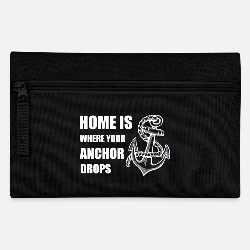 Anker - Federtasche - Schwarz