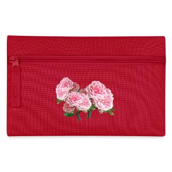 roses roses flowers flowers garden garden3 - Pencil Case - red - Front