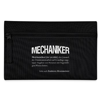 Mechaniker, auch Zauberer genannt - Federtasche - Schwarz - Vorne