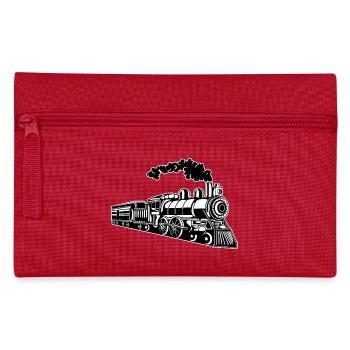 Locomotive / Locomotive 02_schwarz blanc - Trousse - rouge - Devant