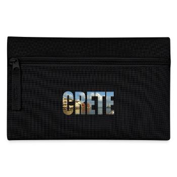 Kreta - Federtasche - Schwarz - Vorne