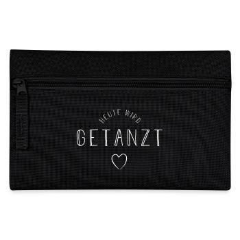 Dancing party women girls disco is being danced today - Pencil Case - black - Front